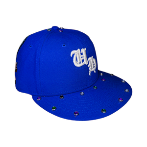 UH Logo Skull Fitted Cap (Blue)