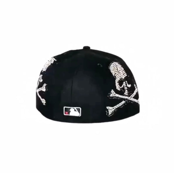 UH Logo Skull Fitted Cap (Black)