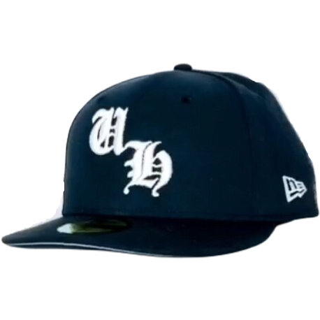 UH Logo Skull Fitted Cap (Navy)